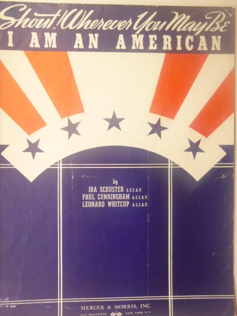 Shout! Wherever You May Be I AM AN AMERICAN