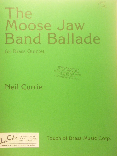 The Moose Jaw Band Ballade