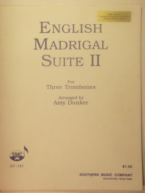 English Madrigal Suite II