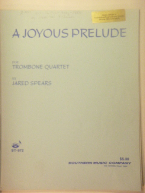A Joyous Prelude