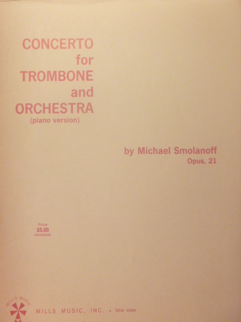 Concerto for Trombone and Orchestra Opus 21