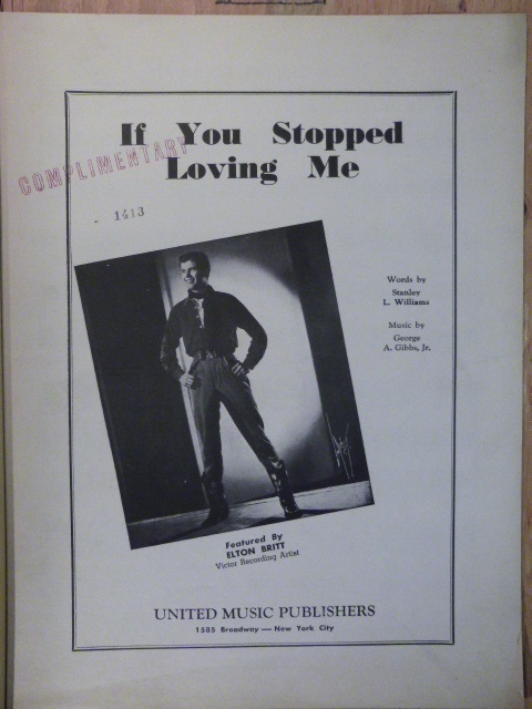 If You Stopped Loving Me