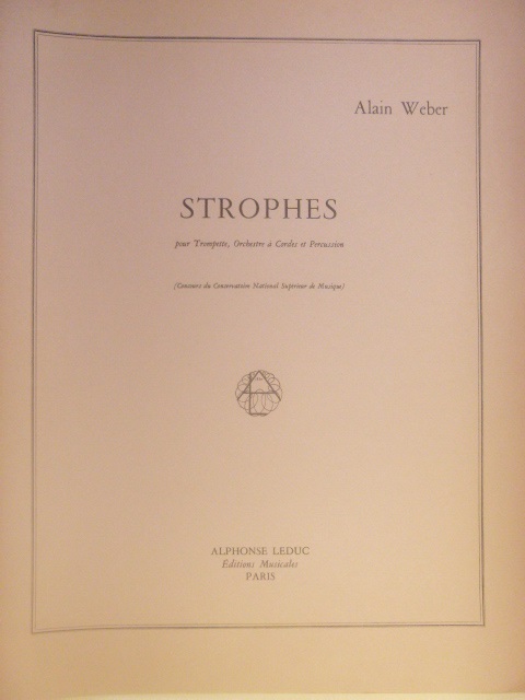 Strophes (for Trumpet with String Orchestra and Percussion)