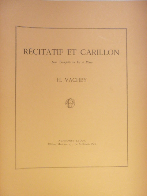 Recitatif et Carillon
