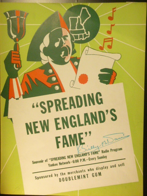 Spreading New England's Fame