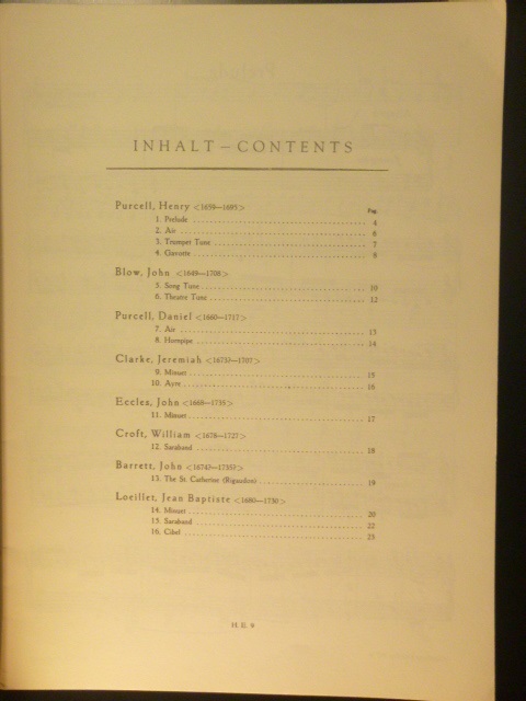 ALBUM: Henry Purcell and his Contemporaries