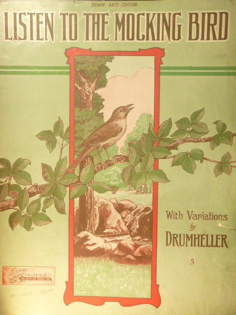 Listen to the Mocking Bird [Variations]