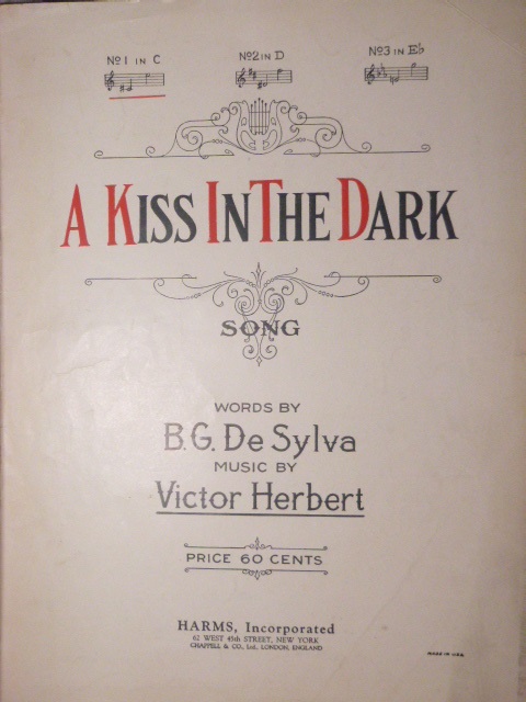 A Kiss In The Dark