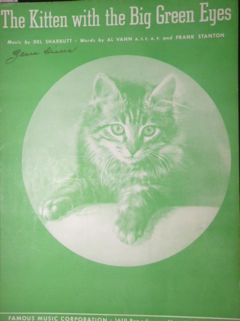 The Kitten With The Big Green Eyes