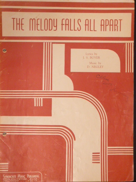 The Melody Falls All Apart