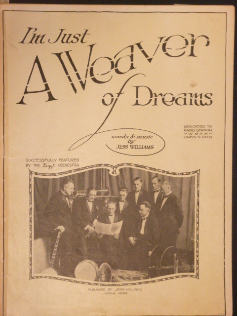 I'm Just A Weaver Of Dreams