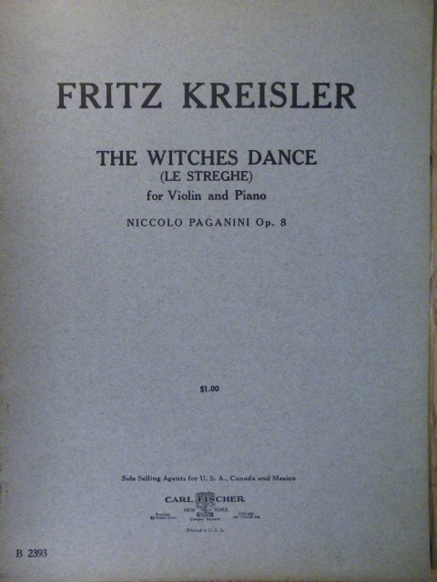 The Witches Dance (Le Streghe) Op. 8