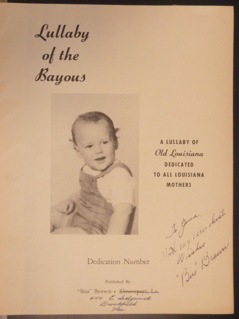 Lullaby Of The Bayous
