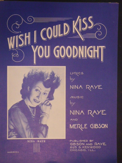 Wish I Could Kiss You Goodnight