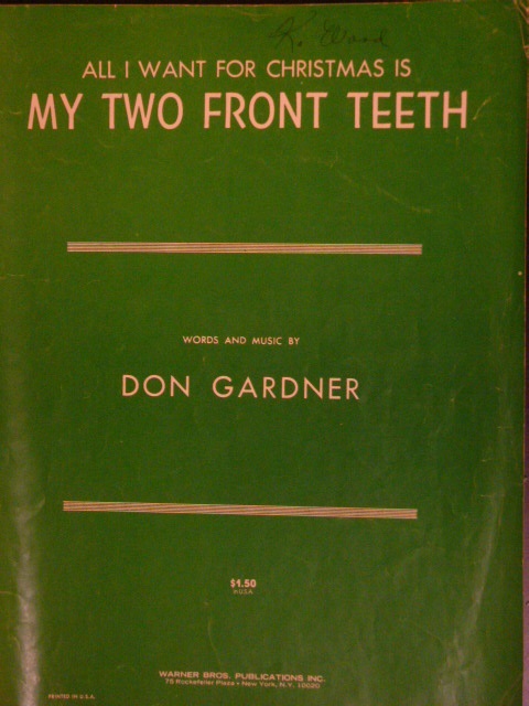 My Two Front Teeth