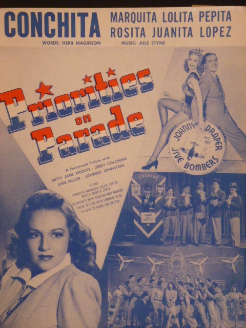 Conchita, Marquita, Lolita, Pepita, Rosita, Juanita Lopez