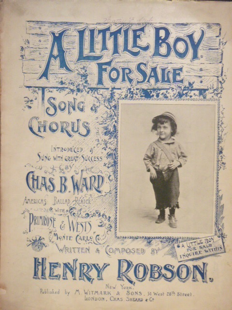 A Little Boy For Sale