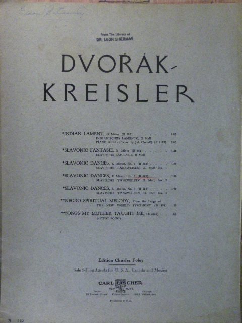 Slavonic Dances No. 2 in E-Minor