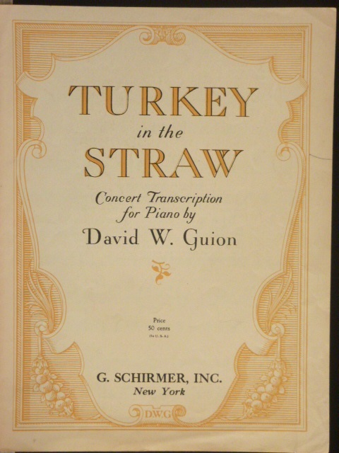Turkey in the Straw