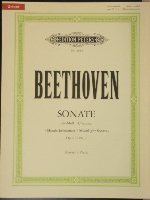 Sonata Op. 27 No. 2 [Moonlight]