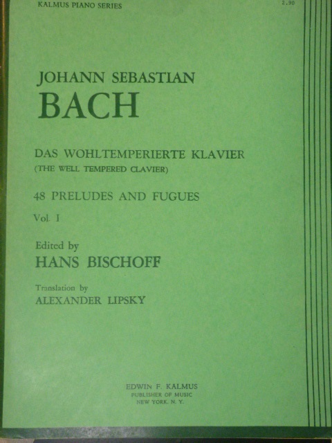 Well-Tempered Clavier Vol. 1