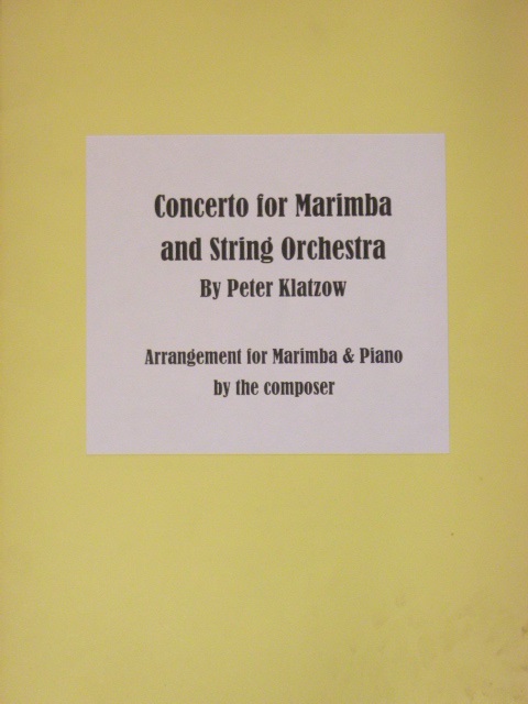 Concerto for Marimba and String Orchestra