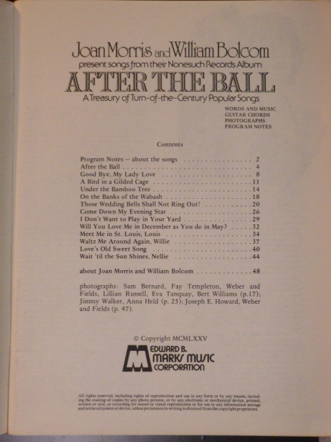 ALBUM: After the Ball