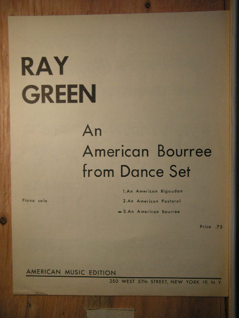 An American Bourree