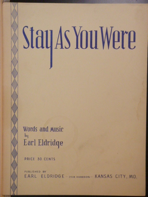 Stay As You Were