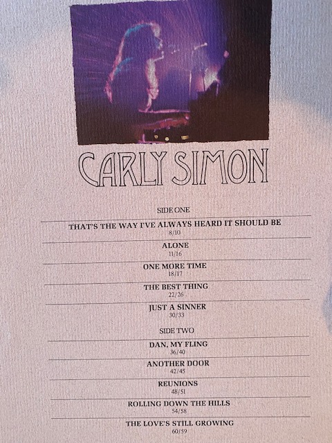 ALBUM: Carly Simon