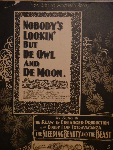 Nobody's Lookin' But de Owl an' de Moon