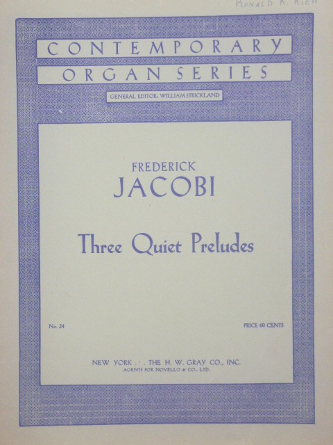 Three Quiet Preludes