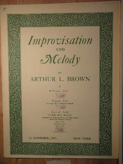 Improvisation and Melody