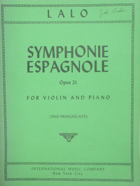 Symphonie Espagnole