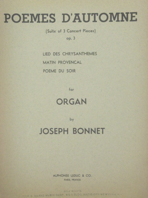 Poemes D'Automne (3)