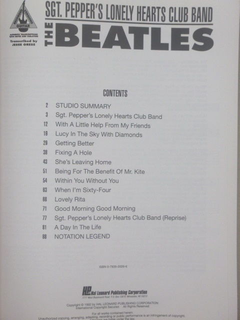 Sgt. Pepper's Lonely Hearts Club Band