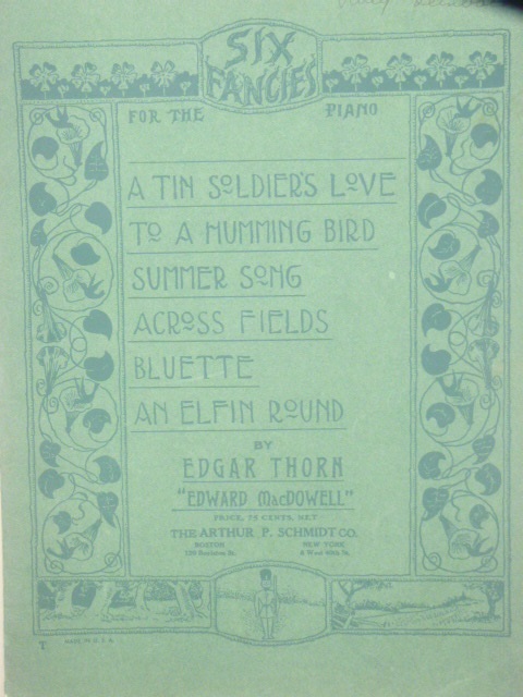 Six Fancies for the Piano