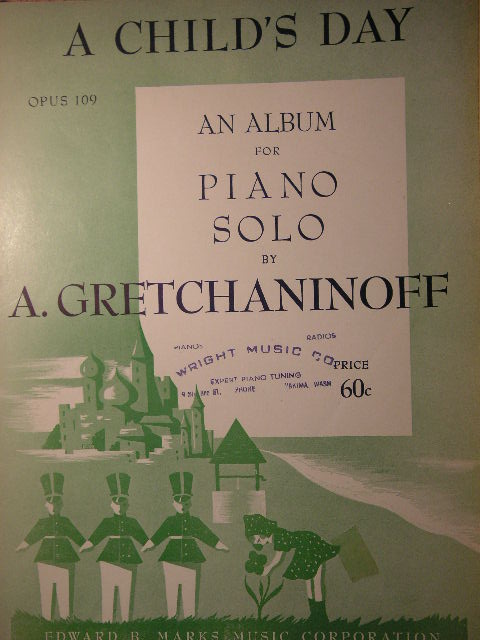A Child's Day Op. 109