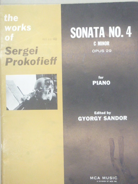 Sonata No. 4 Op. 29