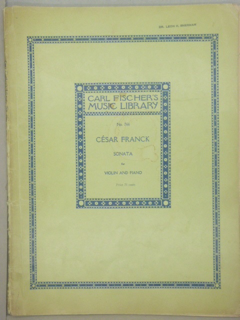 Sonata for Violin and Piano