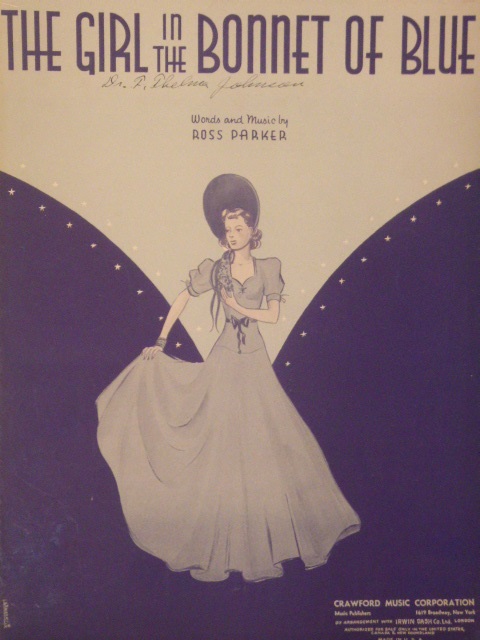 The Girl In The Bonnet Of Blue
