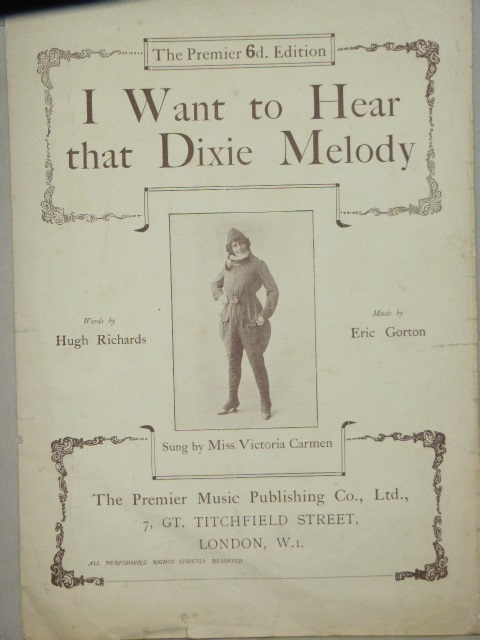 I Want To Hear That Dixie Melody