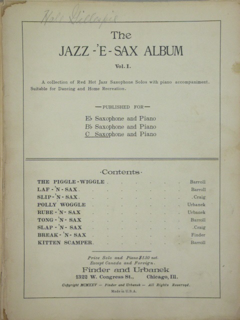 ALBUM: The Jazz-E-Sax Album