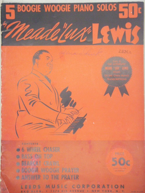 ALBUM: Five Boogie Woogie Piano Solos