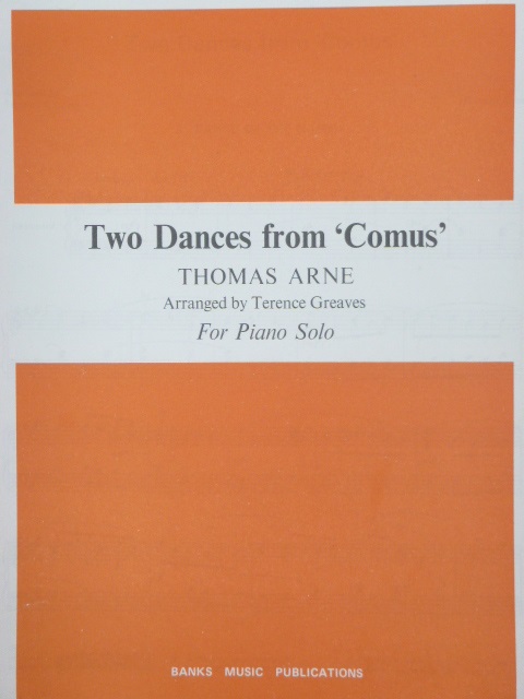 Two Dances from 'Comus'
