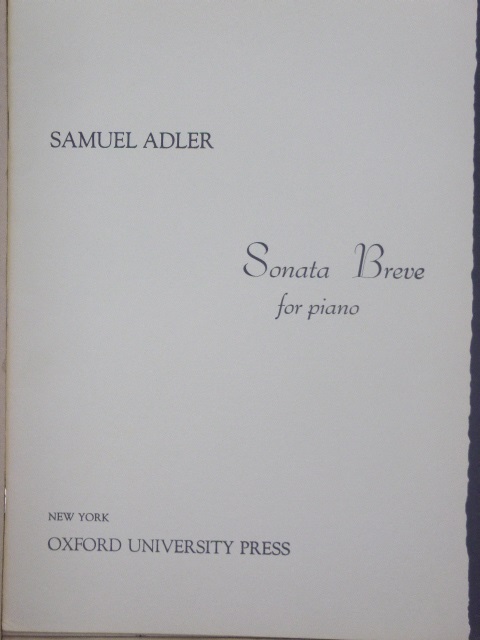 Sonata Breve