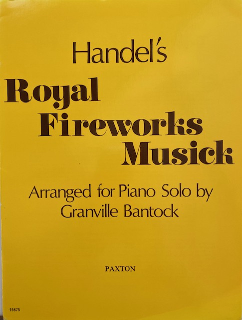 Royal Fireworks Music