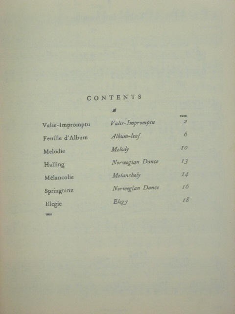 Lyric Pieces Op. 47