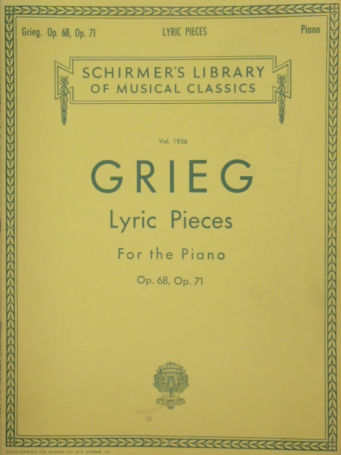 Lyric Pieces Op. 68 and 71