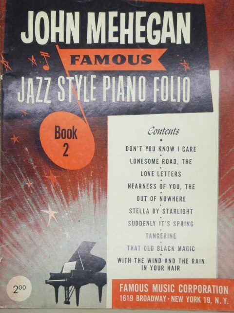ALBUM: John Mehegan Jazz Style Piano Folio No. 2